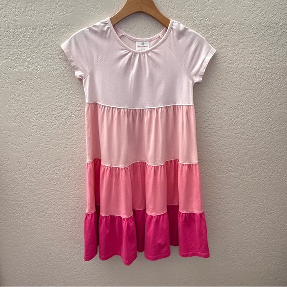 Hanna Andersson Girls Color Block Dress Size 130/8 – Cotton - Picture 1 of 4